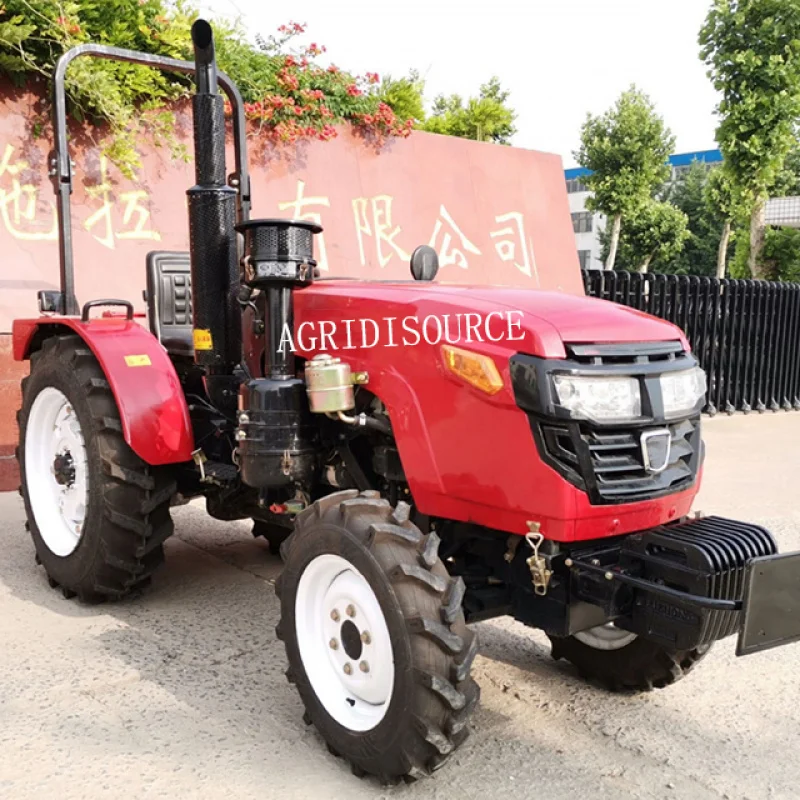 Дешевые: 80hp 90hp 120hp 140hp 4wd сельскохозяйственный колесный трактор engine от китайского