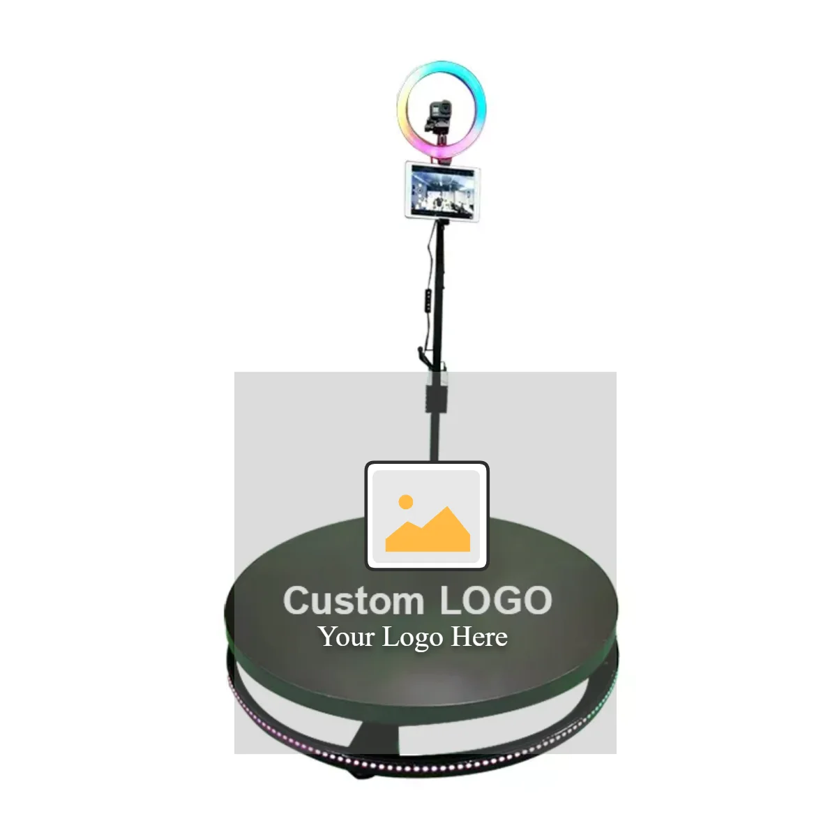 

360 фотобудка с полетным чехлом 360 фотобудка автоматическая 4 человека емкость 360 фотобудка стенд для обмена фотографиями