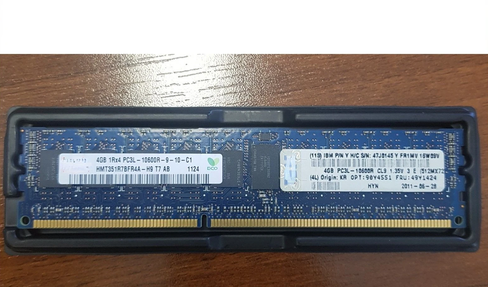 

RAM 47J0145 49Y1424 4G 1333 REG memory x3650M4 x3650M3 x3550M4