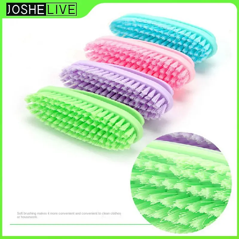 

Household Cleaning Brush Plastic Soft Bristles Brush 90g Multifunction Laundry Brush Household Products Plastic Brush