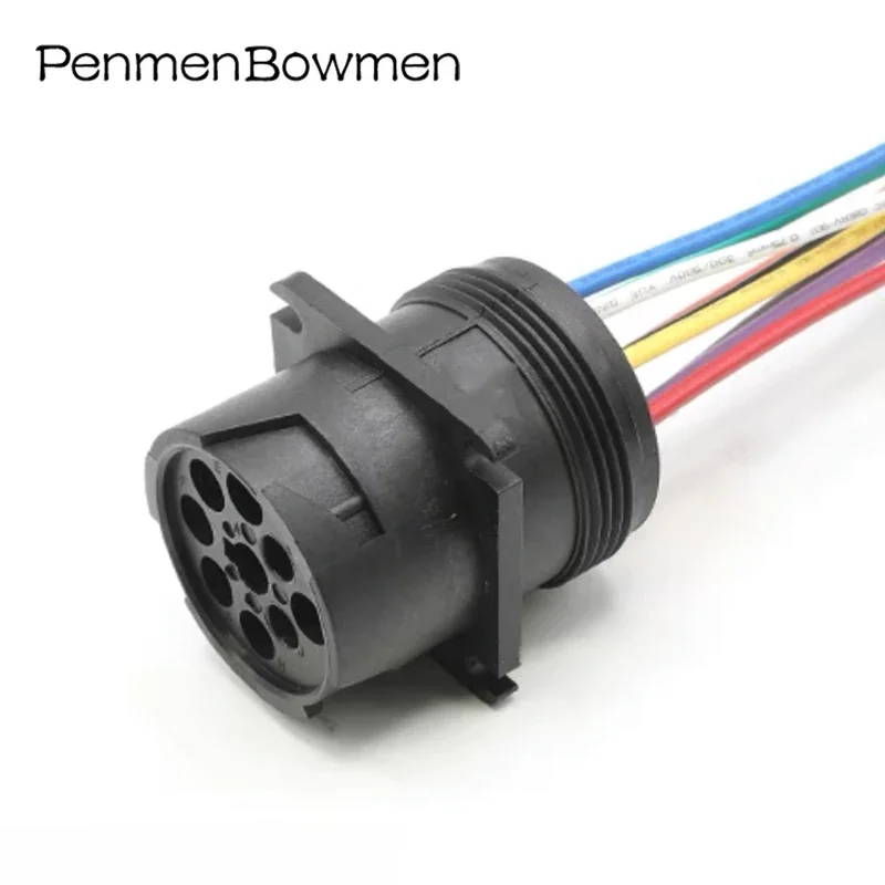 1 комплект, 9-контактный Deutsch, автоматические круглые разъемы для электрических кабелей, женский и мужской разъем жгута проводов HD16-9-1939P J1939 HD16-9-1939S