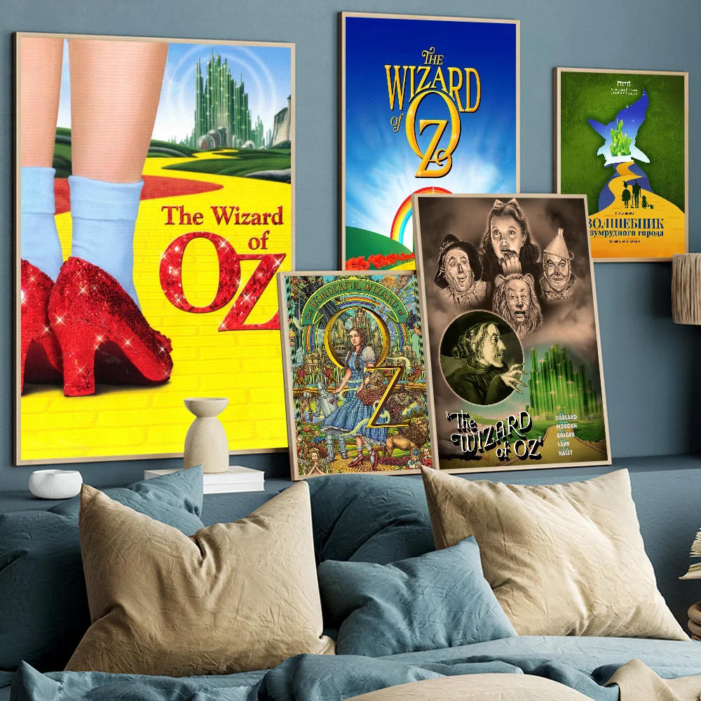 W-Wizard of O-Oz DIY липкий плакат необычная Наклейка на стену для гостиной украшение