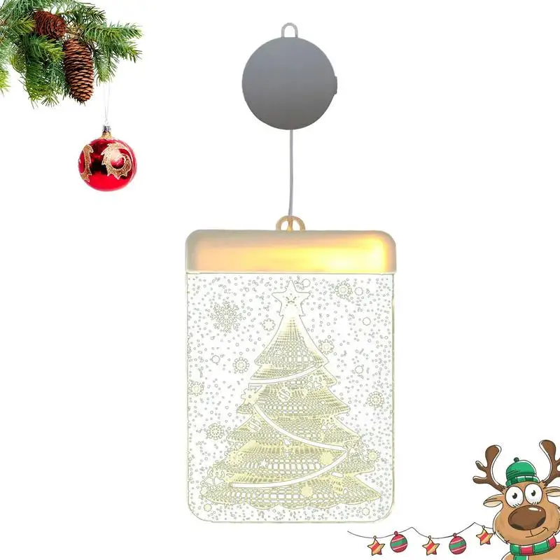 

Фонари, рождественские фонари для окон с присоской, рождественские фонари для окон с питанием от батареи, Рождество