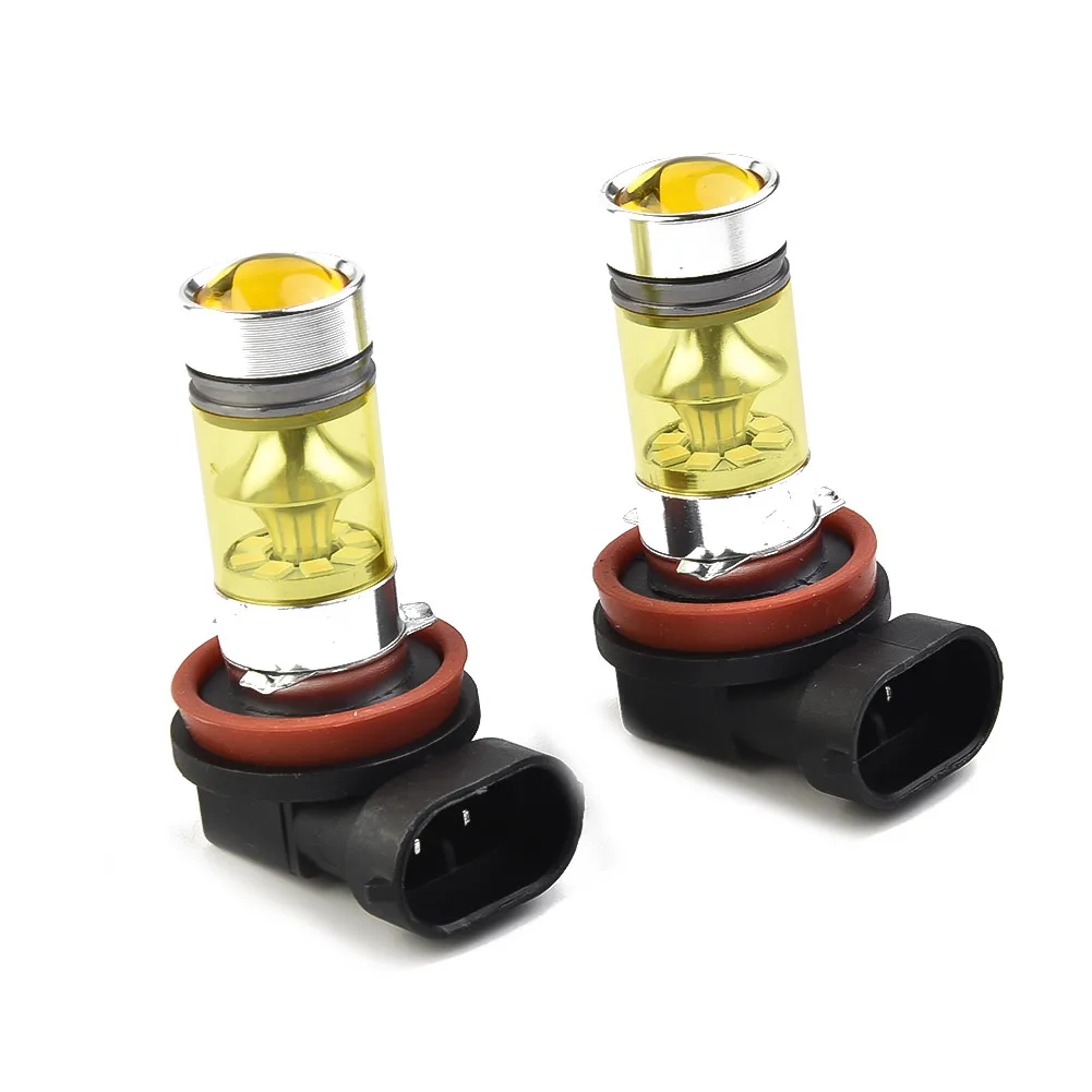 

High Quality Bulbs Fog Light Fog Bulbs H11 H8 Hot Parts Replacement Super Bright Universal Yellow 2 Piece 2pcs
