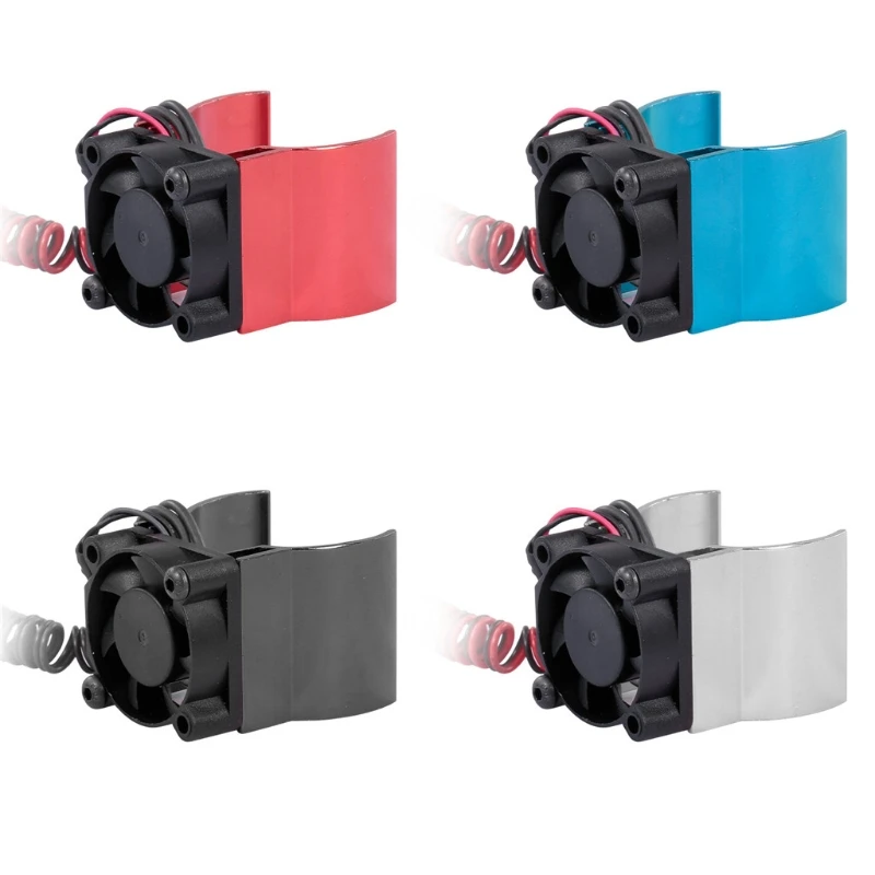 

Durable Brushless Motor Heatsink Radiator And Cooling Fan for RC Car 550 540 Sink Cover Electric Engine
