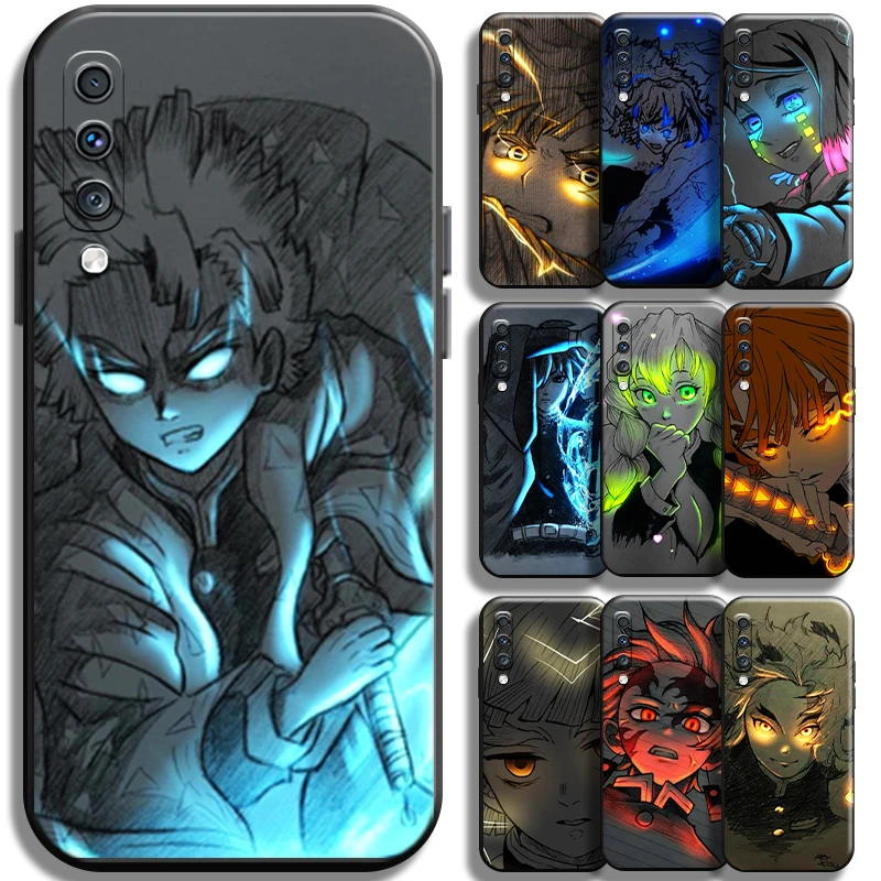 

Demon Slayer Agatsuma Zenitsu For Samsung Galaxy A70 Phone Case Cover Soft Carcasa Shockproof Back Funda Liquid Silicon TPU