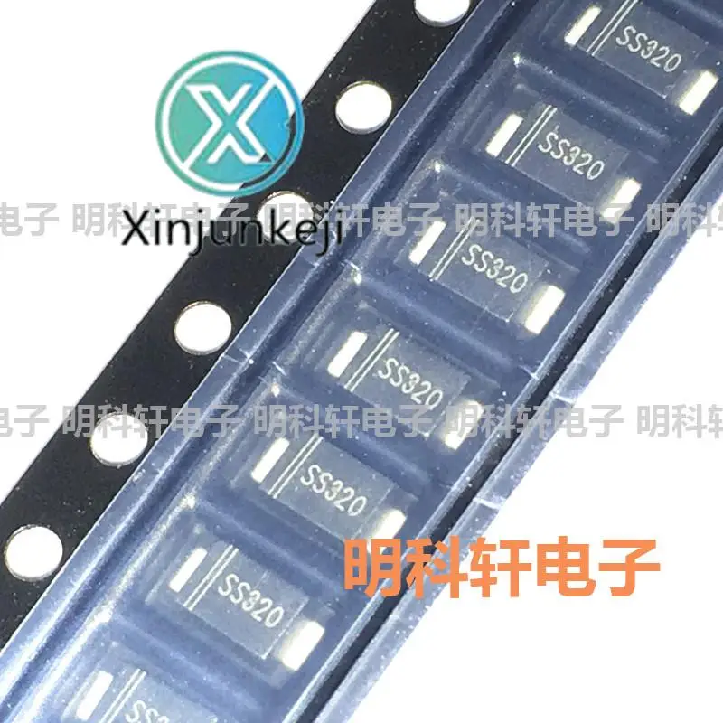 

50 шт. Оригинальный Новый SS320F SMAF 200 В/3A SMD диод Шоттки