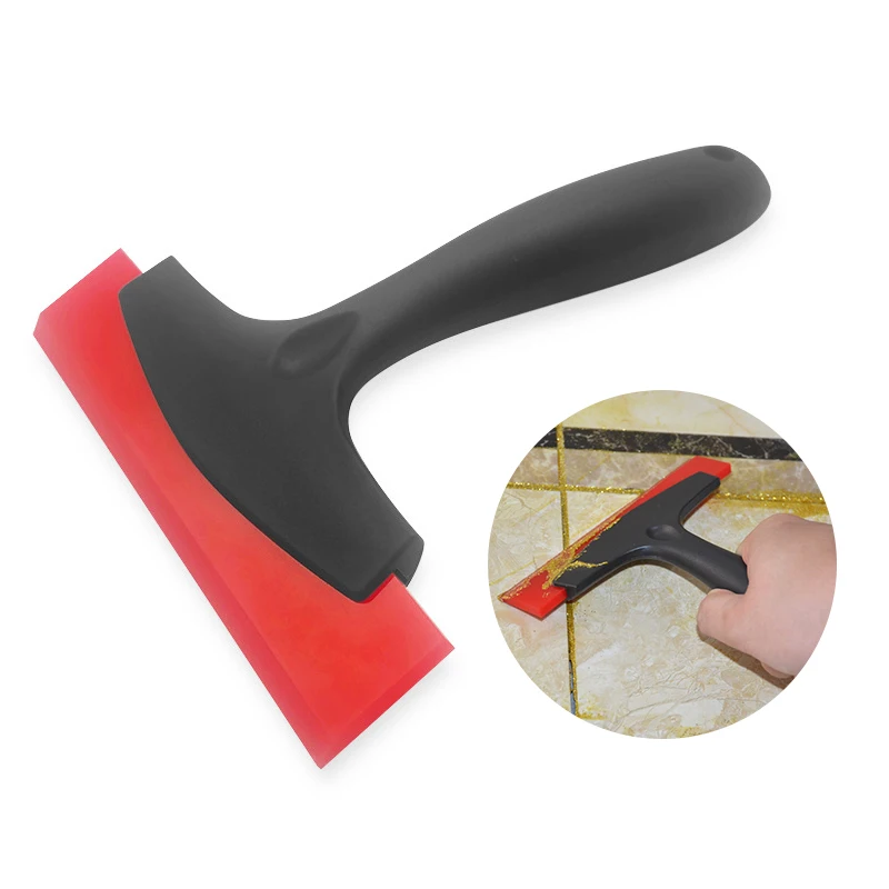 

Silicone Cleaning Scraper Shovel Multifunction Tile Gap Filling Tool Grout Scrapers Car Film Glass Water Snow Ice Trowel Remover