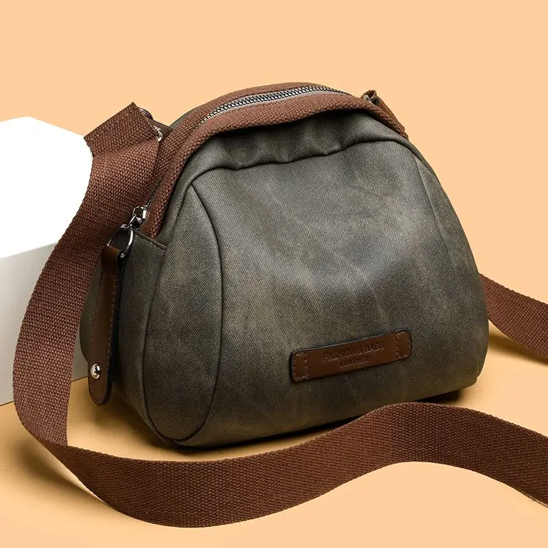 Новая маленькая сумка на одно плечо женская через Женская холщовая стильная из