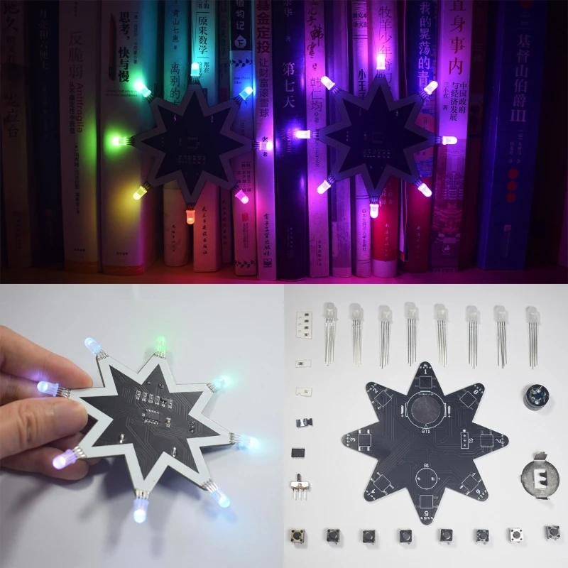 

Music Box Electronic Organ Keyboard Decors LED Light for Wedding Birthday Gift