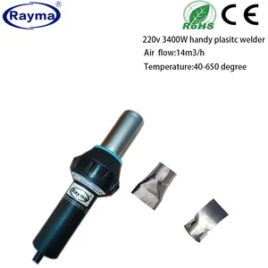 Лидер продаж, высококачественный ручной сварочный аппарат горячего воздуха черного цвета, 220 В, 3400 Вт, Плазменный сварочный пистолет