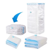 vacuum bag for clothes storage bag compressed bags for wardrobe space seal packet saver reusable blanket clothes quilt organizer