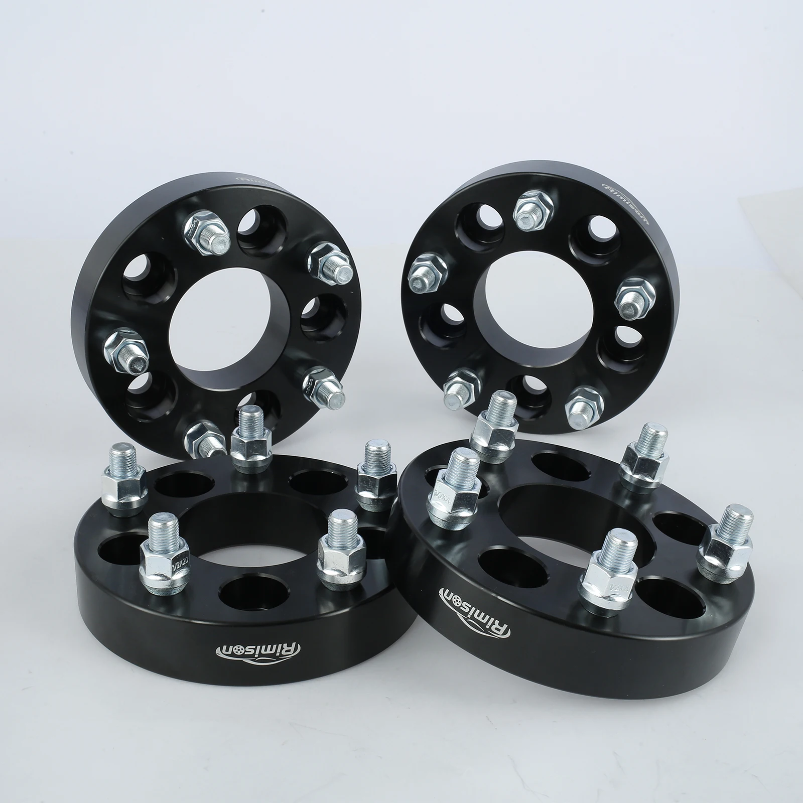

new Wheel Spacer Set for Jeep Ford 5x4.5 to 5x5 Wheel Spacers 1/2 Thread Pitch Change Bolt Pattern 71.5mm Hub Bore Thickness