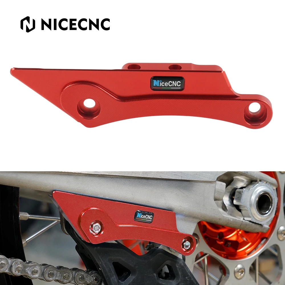 

NICECNC Motorcycle Aluminum Swingarm Guard Cover Protector For GasGas EX EC MC 125 200 250 300 350 450 2021-2022 Accessories Red