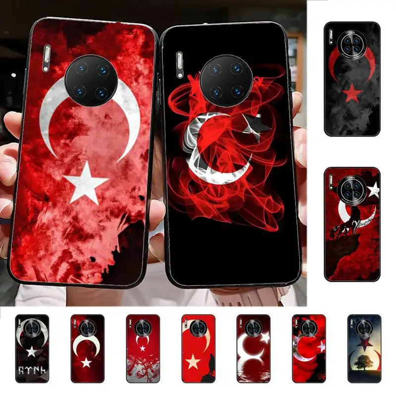 

Turkey Flag Phone Case for Huawei Mate 20 10 9 40 30 lite pro X Nova 2 3i 7se