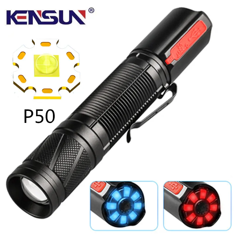 

Новинка XHP50 сисветильник вспышка Type-C перезаряжаемый зум плавное затемнение 21700 тактический фонарик