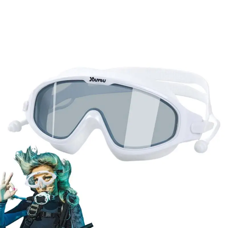 

Противотуманные Hd очки для плавания для взрослых и детей оптом силиконовые очки для плавания с широким обзором очки для плавания с УФ-защитой