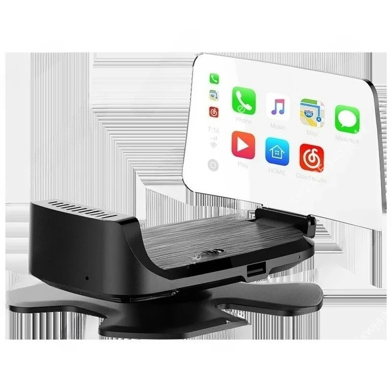 Фото Многофункциональный умный HUD-дисплей для Apple CarPlay с поддержкой навигации №2