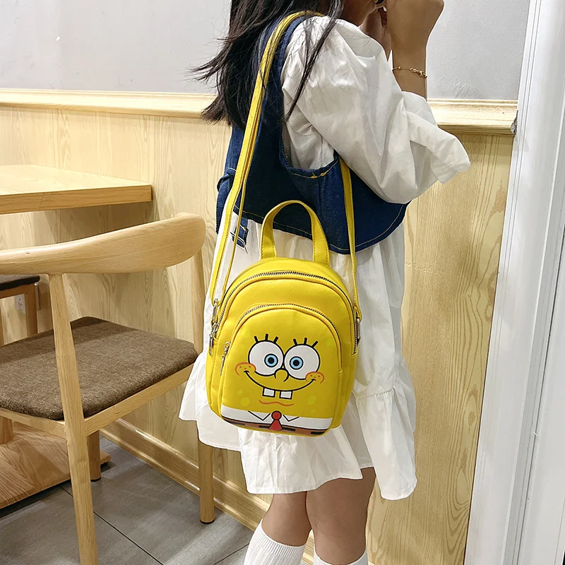 Наплечная Сумка Губка Боб сумка через плечо Патрик женская на молнии с