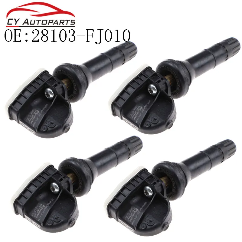 4 шт. новые датчики TPMS для Subaru Forester Impreza Justy Levorg Outback T 28103FJ010 28103-FJ010