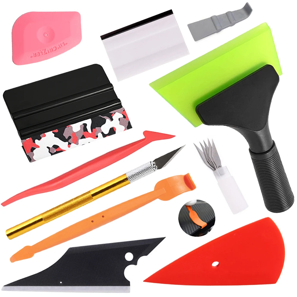 Виниловая упаковка для автомобиля хорошие инструменты наклейка из углеродного