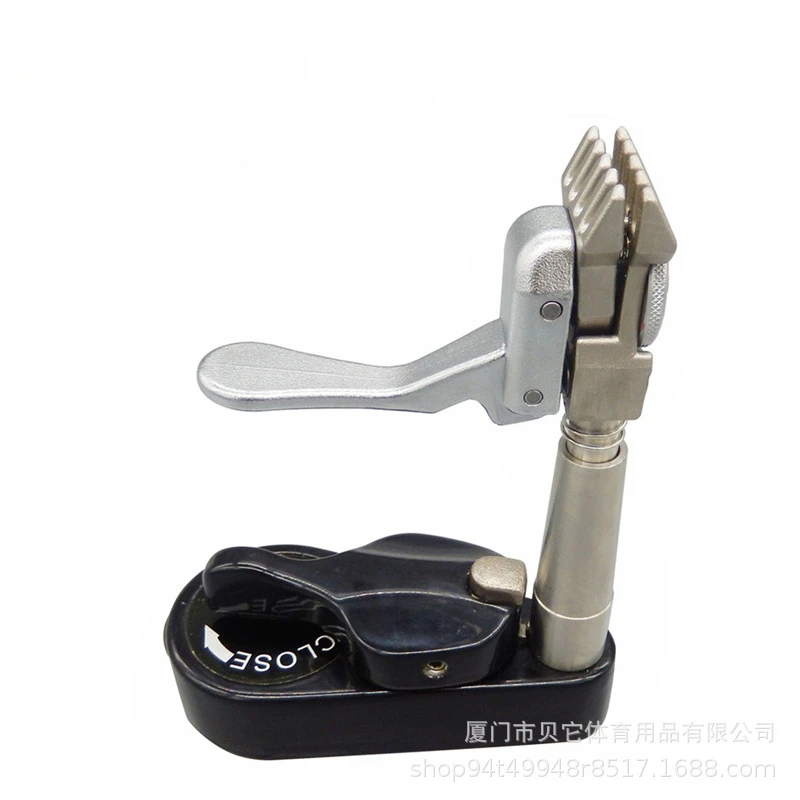 

Badminton racket threading machine tool Tennis racquet wire drawing machine tool rotary 5-tooth wire clamp