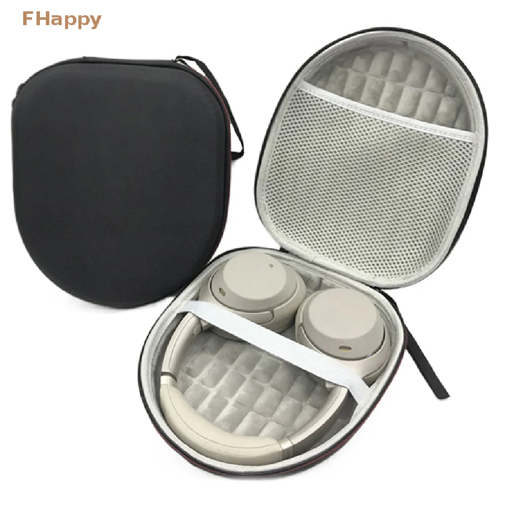 

Waterproof Earphone Case Hard EVA Headphone Travel Carrying Case Pouch for WH-1000XM3 MDR-1 AM2 BOSE NC700 MDR-XB950B1