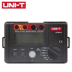 UNI-T Insulation Resistance Tester UT501A UT501C UT502A UT502C Digital Megometer Megohmmeter Ohm Tester Auto Range Backlight