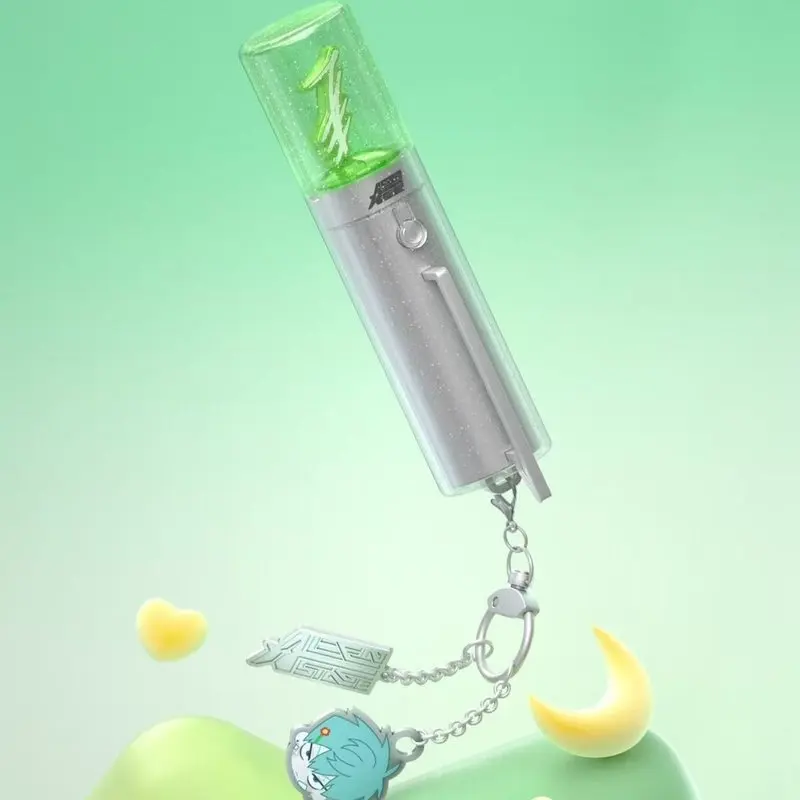 Фото Новинка июля: Модный кулон-сюрприз Alien Stage Anat Art College Microphone Flashlight Blind Box, подвеска для рюкзака, идеальный подарок на фестиваль №4