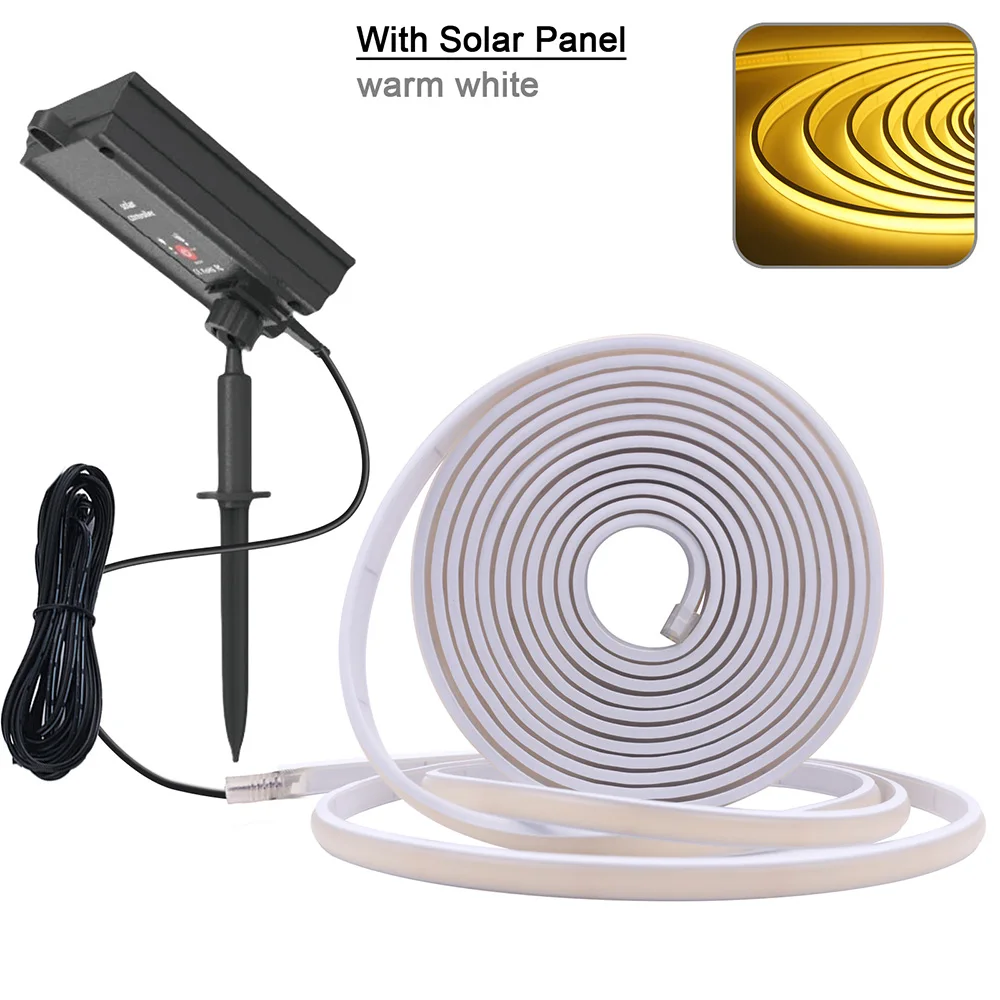 

Солнечная светодиодная лента KISUFU теплый белый 0,5м 1м 2м 5м