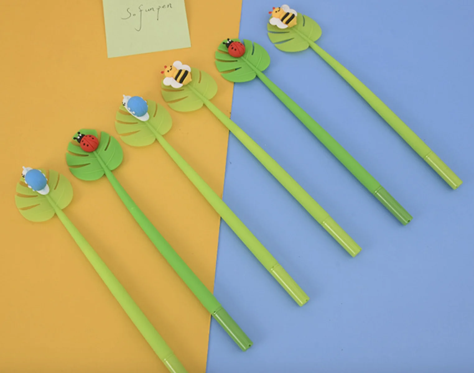 

Гелевая ручка-насекомое набор из 6 штук