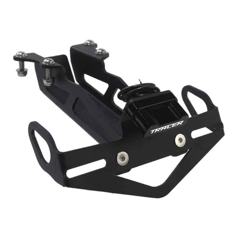 Фото Для YAMAHA Tracer900 MT09 Tracer 900 / 9 / GT 7GT 700 / GT FJ-09 2015-2024 мотоцикл хвостовое крыло держатель номерного знака №3