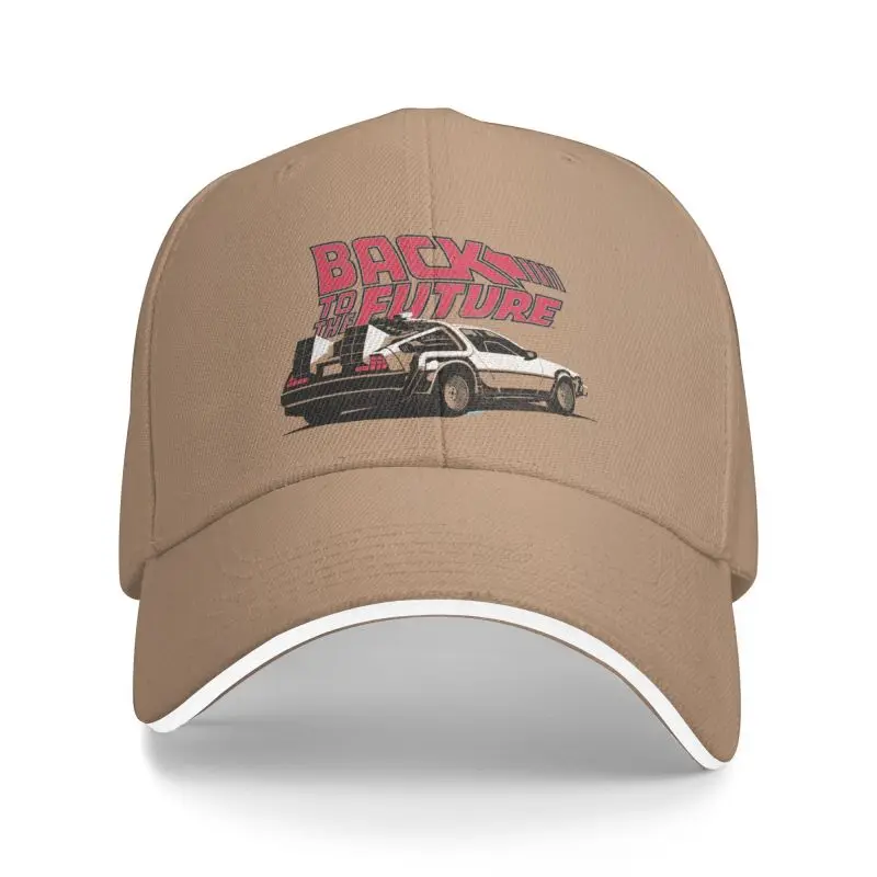 

Винтажная бейсболка для мужчин и женщин, Регулируемая Кепка для защиты от солнца, в стиле мультфильма «Назад в будущее», для научной фантастики, для весны