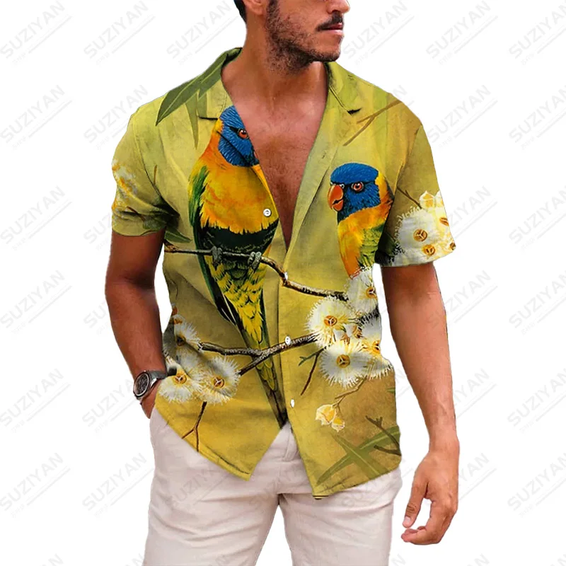 

Men'S 3D Printing Clothes Korean Version Elements Chic Clothes New Beautiful Patterns Hawaiian Shipping Funny Patterns Solid
