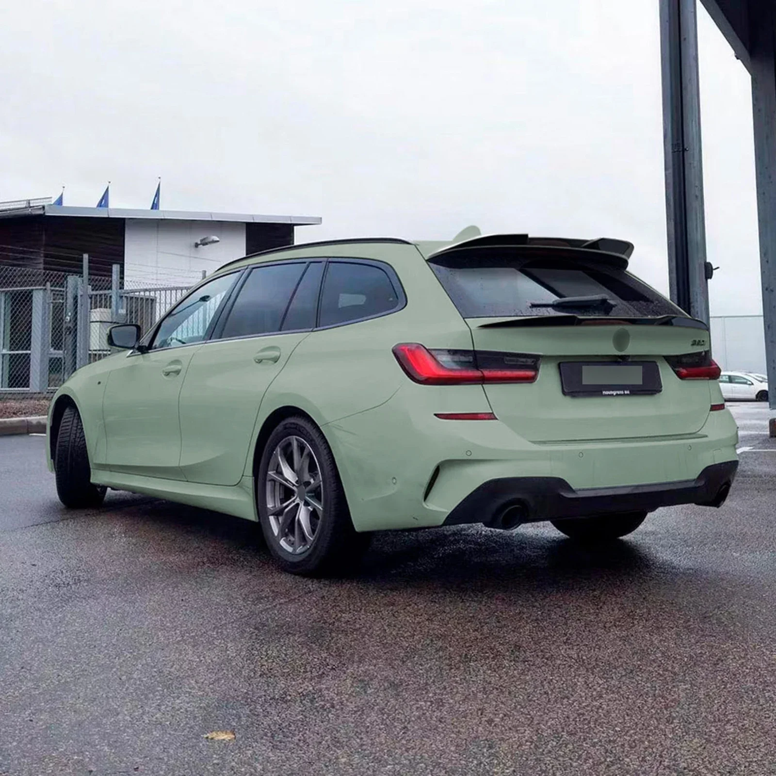 Новый! Для BMW 3 серии G21 2019-2023 Wagon Touring задний багажник центральный спойлер крыло вид