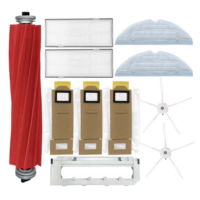 

For Xiaomi Roborock S7 T7S T7S Plus Hepa Filter Main Side Brush Cover Mop Dust Bag Robot Vacuum Cleaner Accessories