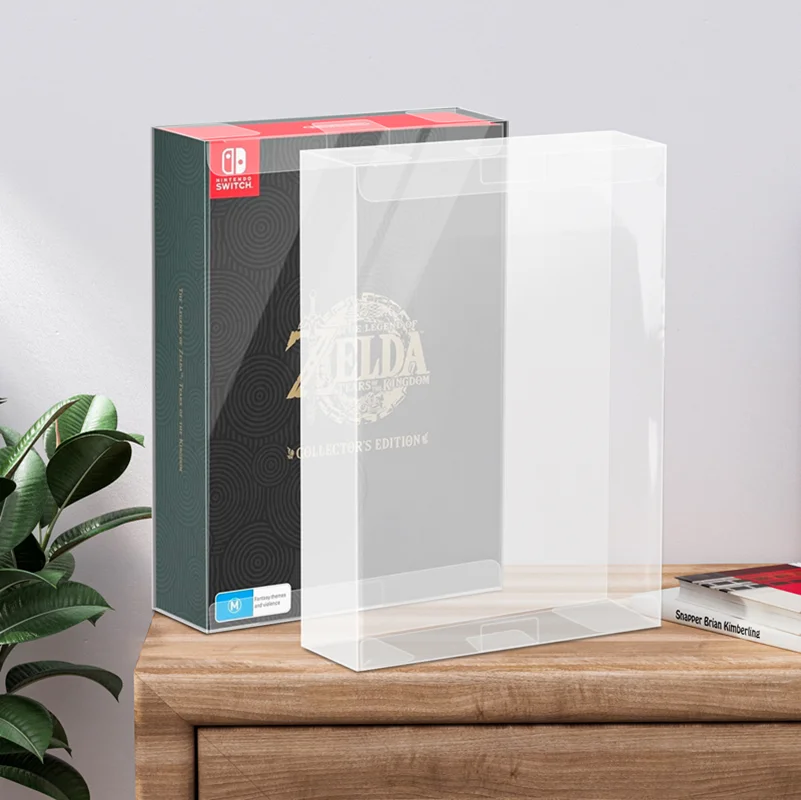 Прозрачный защитный чехол без кислотных кристаллов для Legend of Tears of the Kingdom Collectors Edition (Switch 2023) ПЭТ прозрачный (art.: 3920c8d193488) - 3920c8d193488