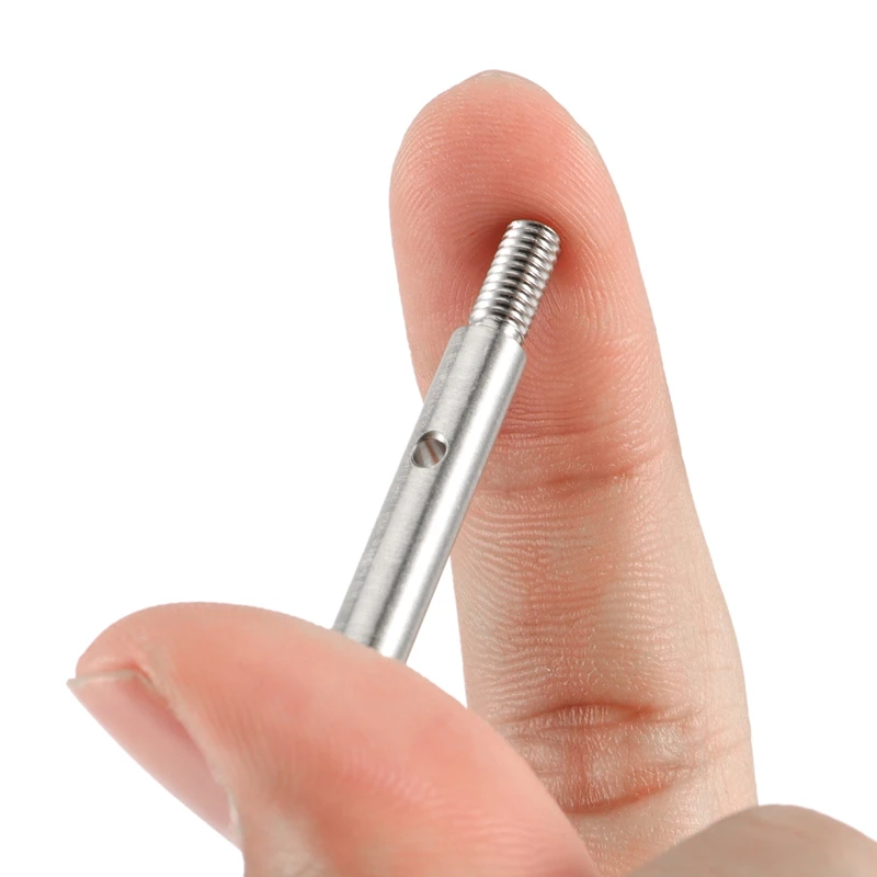 4Pcs Metal Front Axle Shaft TRA3637 For 1/10 Slash 2WD Stampede Rustler VXL XL-5 Upgrade Parts Accessories