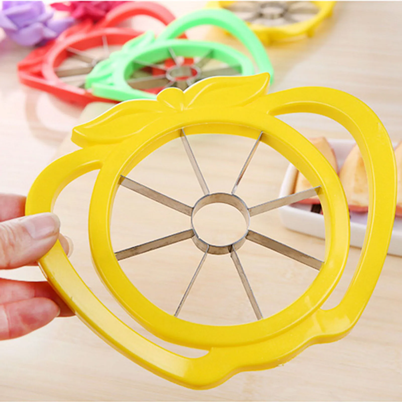 

Fruit Divider Cutter Apple Pear Slicer Stainless Steel Kitchen Gadget Handle Peeler Household Kitchen Accessories Hand Tools