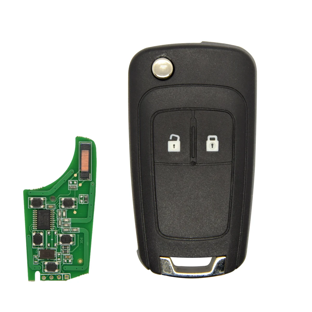 

Ключ дистанционного управления Okey 315 МГц, чип ID46 для Chevrolet Malibu Cruze Aveo Spark Sail Opel/Vauxhall 2/3/433, кнопка без логотипа