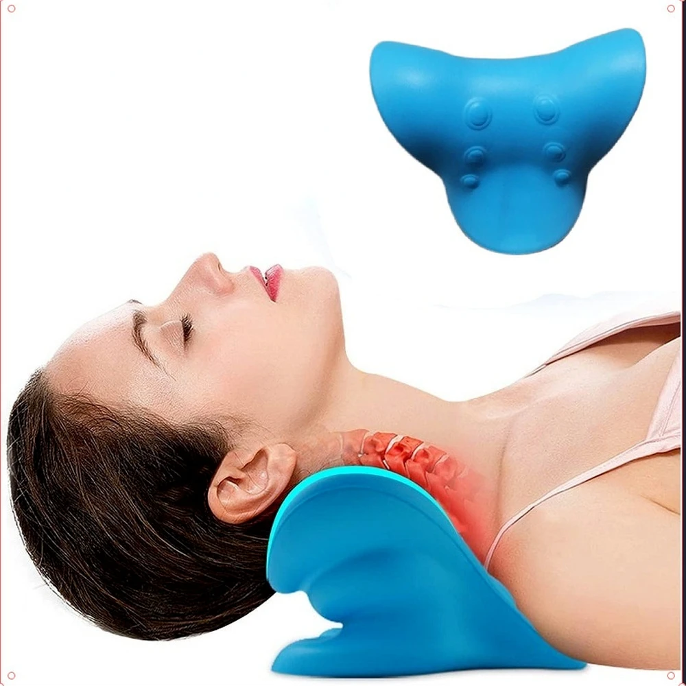 Выпрямитель для шеи и плеч Массажная подушка облегчения боли выравнивания