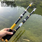 Удочка-Фидер для приманки GHOTDA, Ультралегкая удилище, Удочка Для океан, спиннинг 2,1 м, 2,4 м, 2,7 м, 3,0 м, 3,6 м, телескопическая удочка