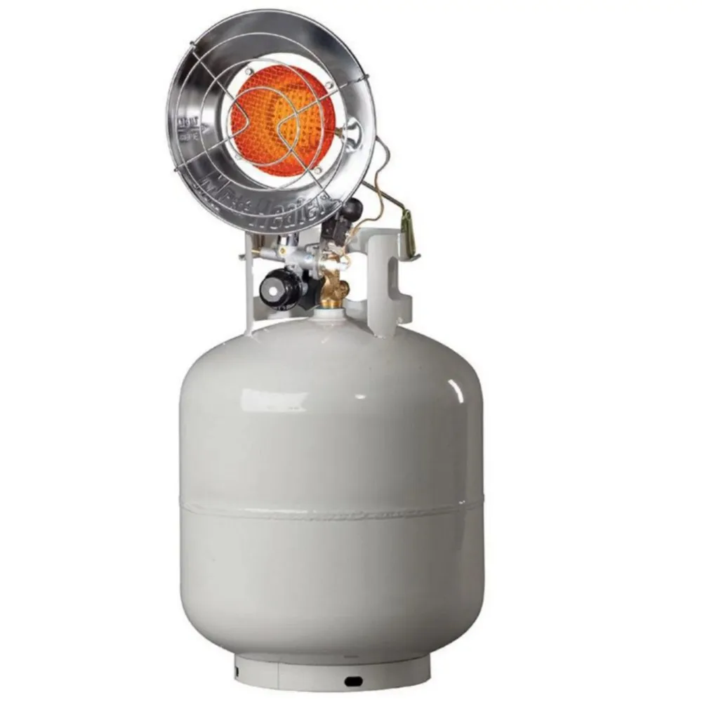 Mr. Heater Outdoor 15,000 BTU Stainless Steel Propane Gas Si