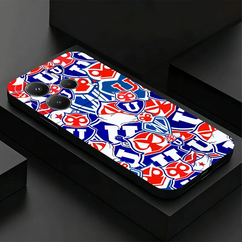 Фото Мягкий чехол для телефона Xiaomi Redmi Note 15 14 13 12 Pro Plus Chile U-University Logo 12S 11S 4G 11T 5G 10S 11E, черный чехол-накладка №4