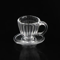 112 dollhouse mini glass teacoffee cup model kitchen tableware decoration accessories
