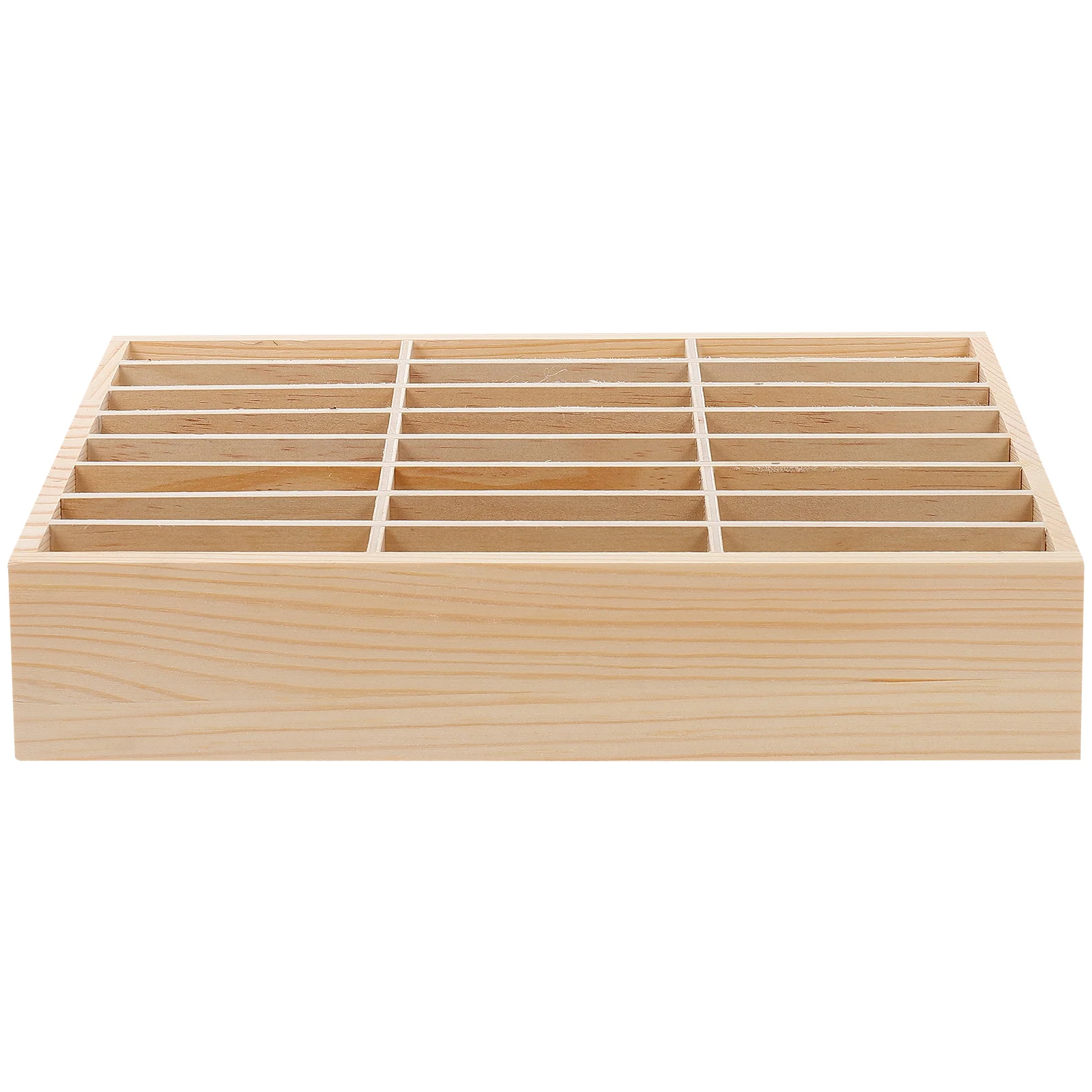 

Mobile Phone Storage Box Case Holders Your Car Base Section Cell Rack Home Supply Wooden Temporary Student