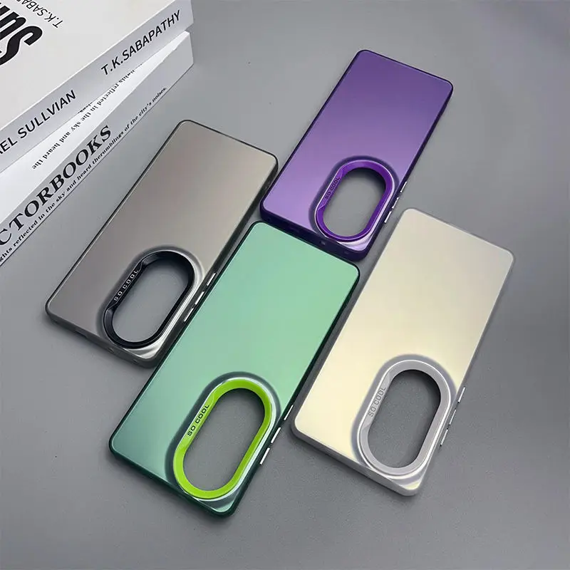 Чехол для телефона Huawei nova 11 SE 4G 11SE матовый цветной бампер с лазерным рисунком