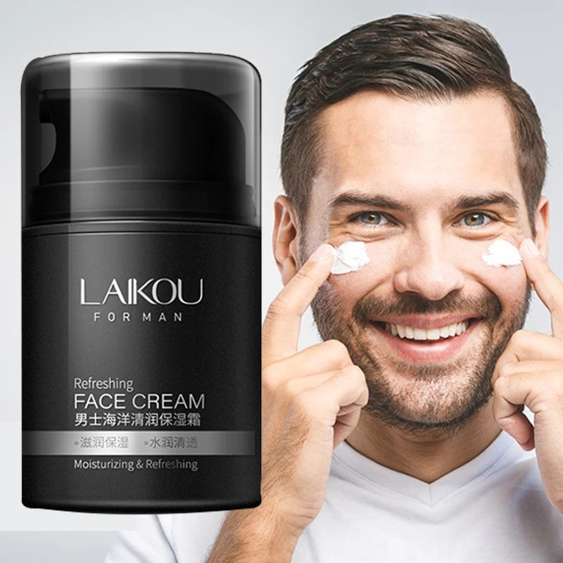 

Men Face Cream Moisturizing Oil Control Remove Wrinkles Shrink Pores Improve Dull Skin Firming Lifting Anti-Aging Face Care 50ml