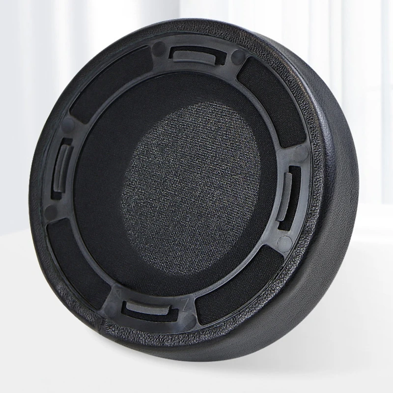 Фото Удобные кожаные амбушюры, совместимые с Hifiman HE300/400, подушка для наушников с пластиковой пряжкой, аксессуары для гарнитуры №4