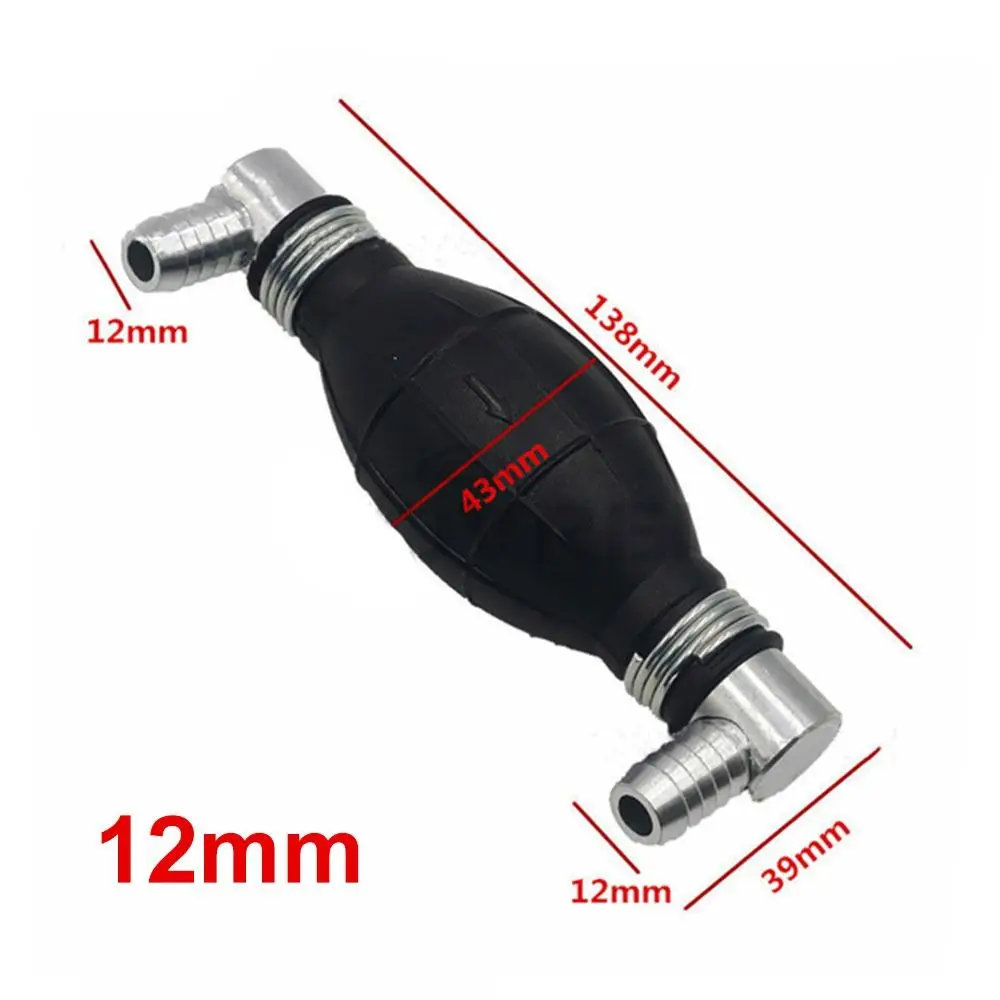 

Ручной сифонный насос для перекачки жидкости и воды, 6 мм/8 мм/10 мм/12 мм, портативный резиновый алюминиевый ручной масляный насос, ручной топливный насос